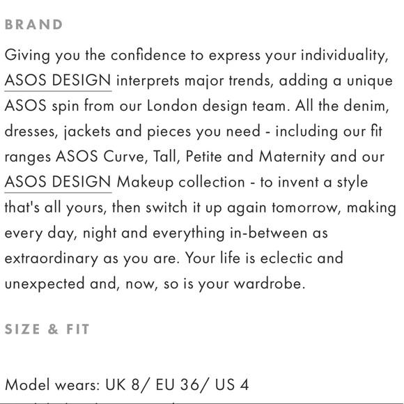 ASOS black gown dress - Picture 5 of 6